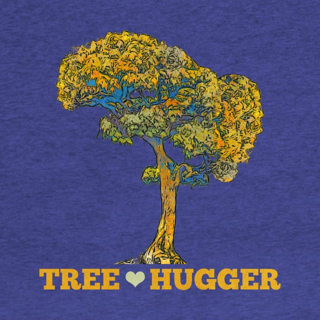 Tree Hugger by evisionarts